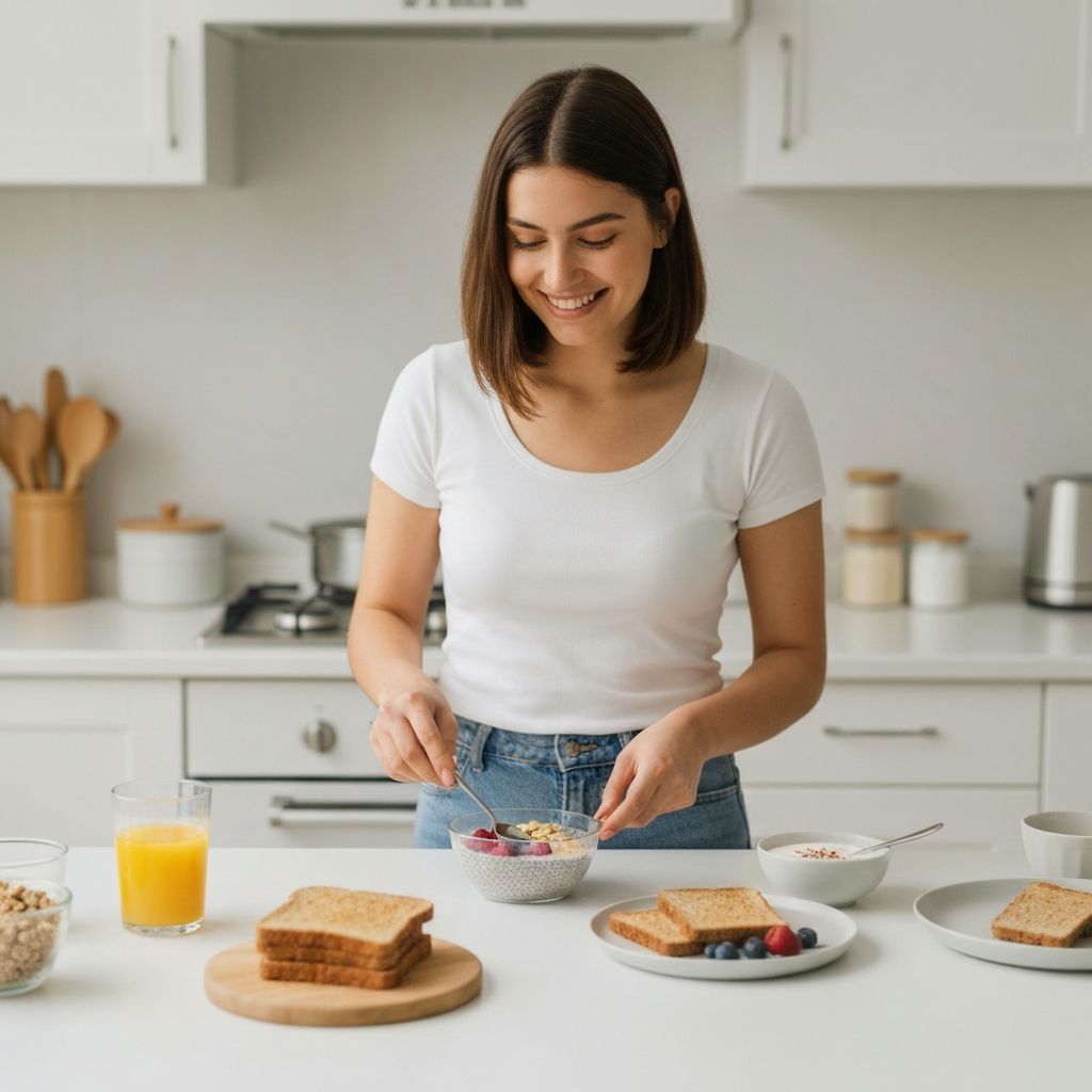 Healthy morning routine